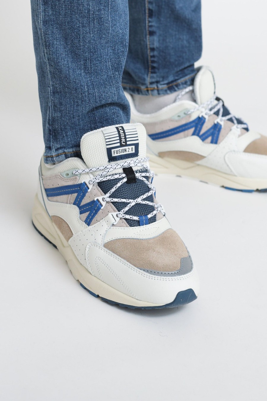 Scarpe karhu | Fusion 2.0 - Bright White/Vallarta Blue