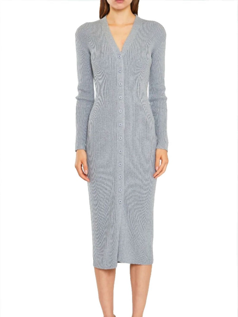 Donna glamorous Vestiti | Ladies Dress - Grey Marl