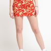 Donna glamorous Gonne | Ladies Skirt Banana Orange Squiggle