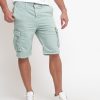 Uomo bl11 Bermuda | Bermuda Cargo Regular - Verde Acqua