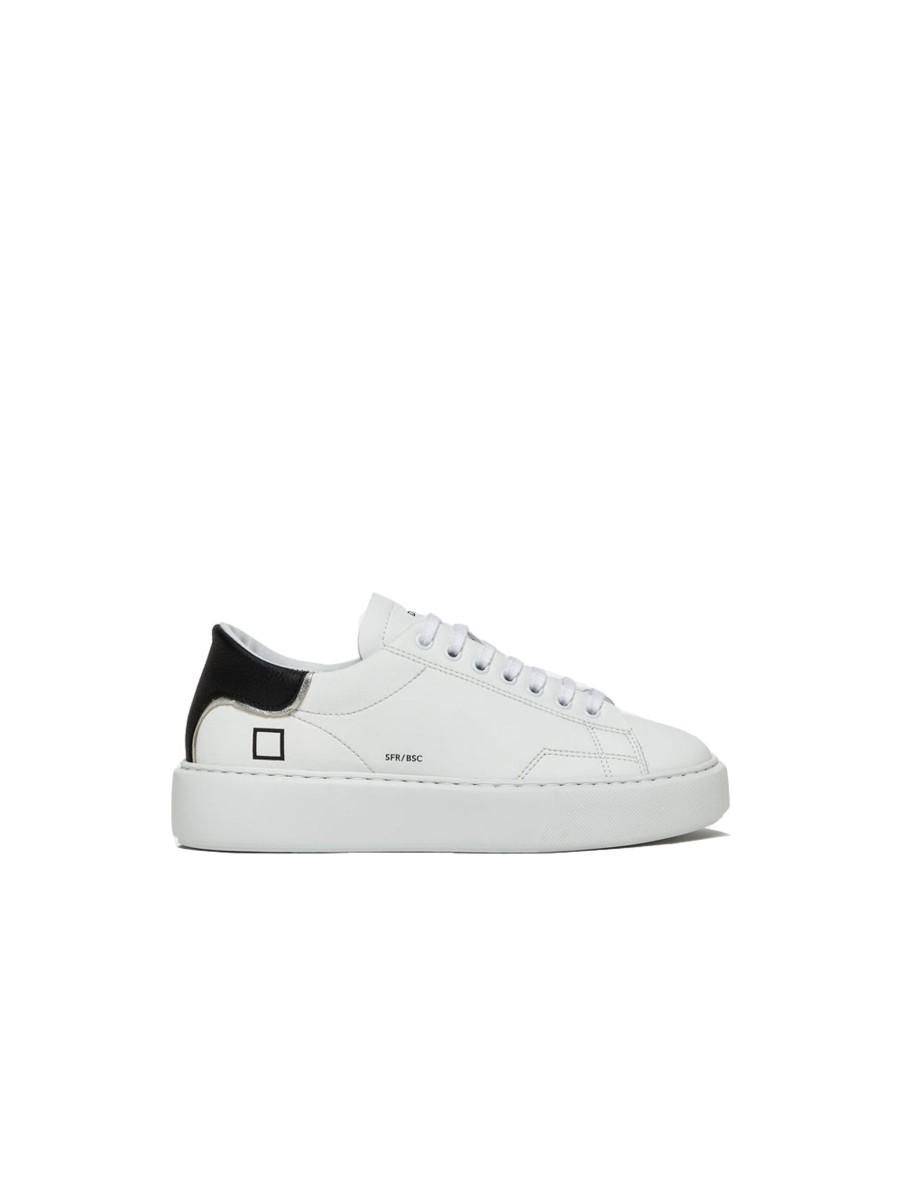 Scarpe d.a.t.e. | Sfera Calf - White Black