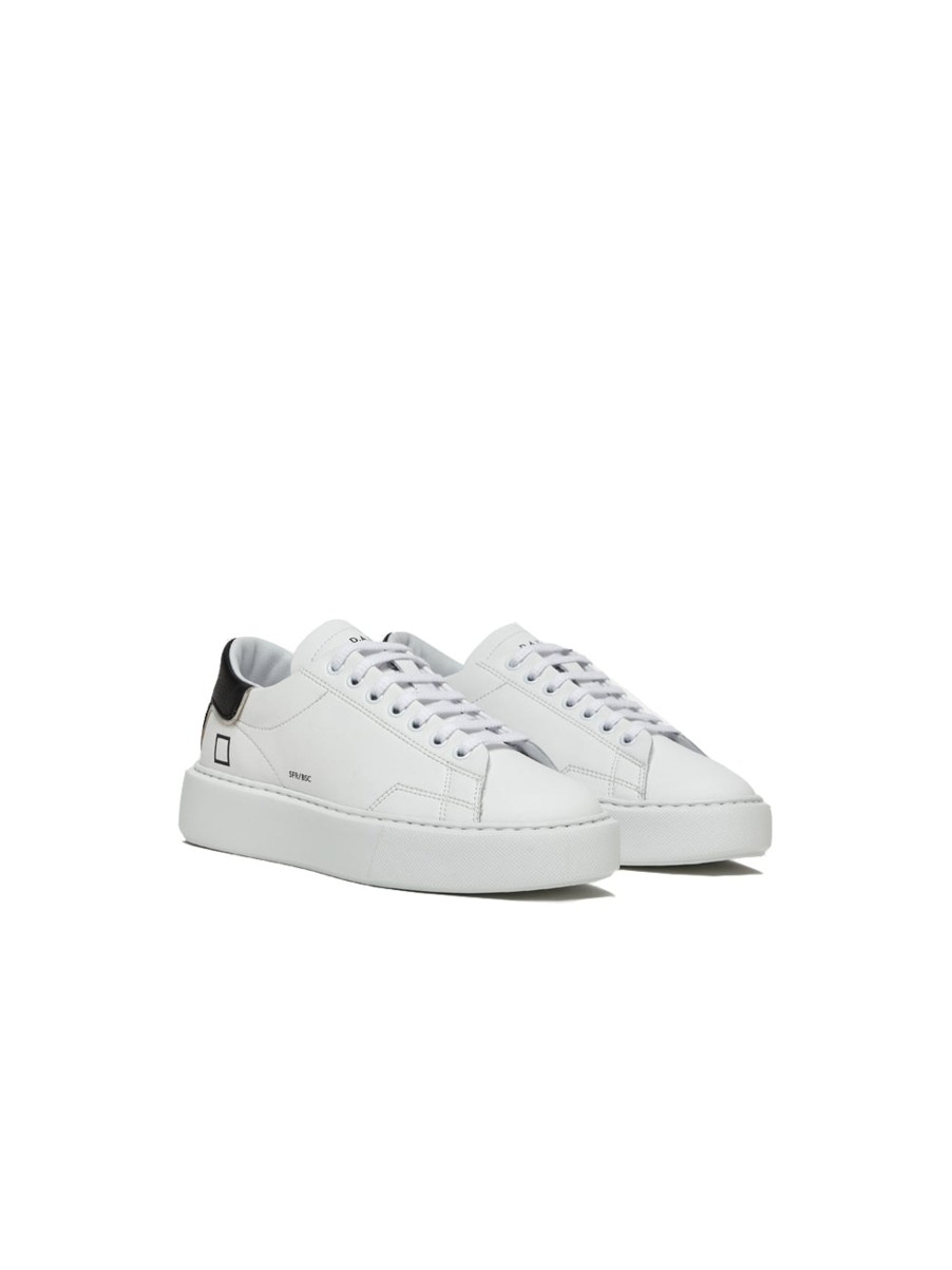 Scarpe d.a.t.e. | Sfera Calf - White Black