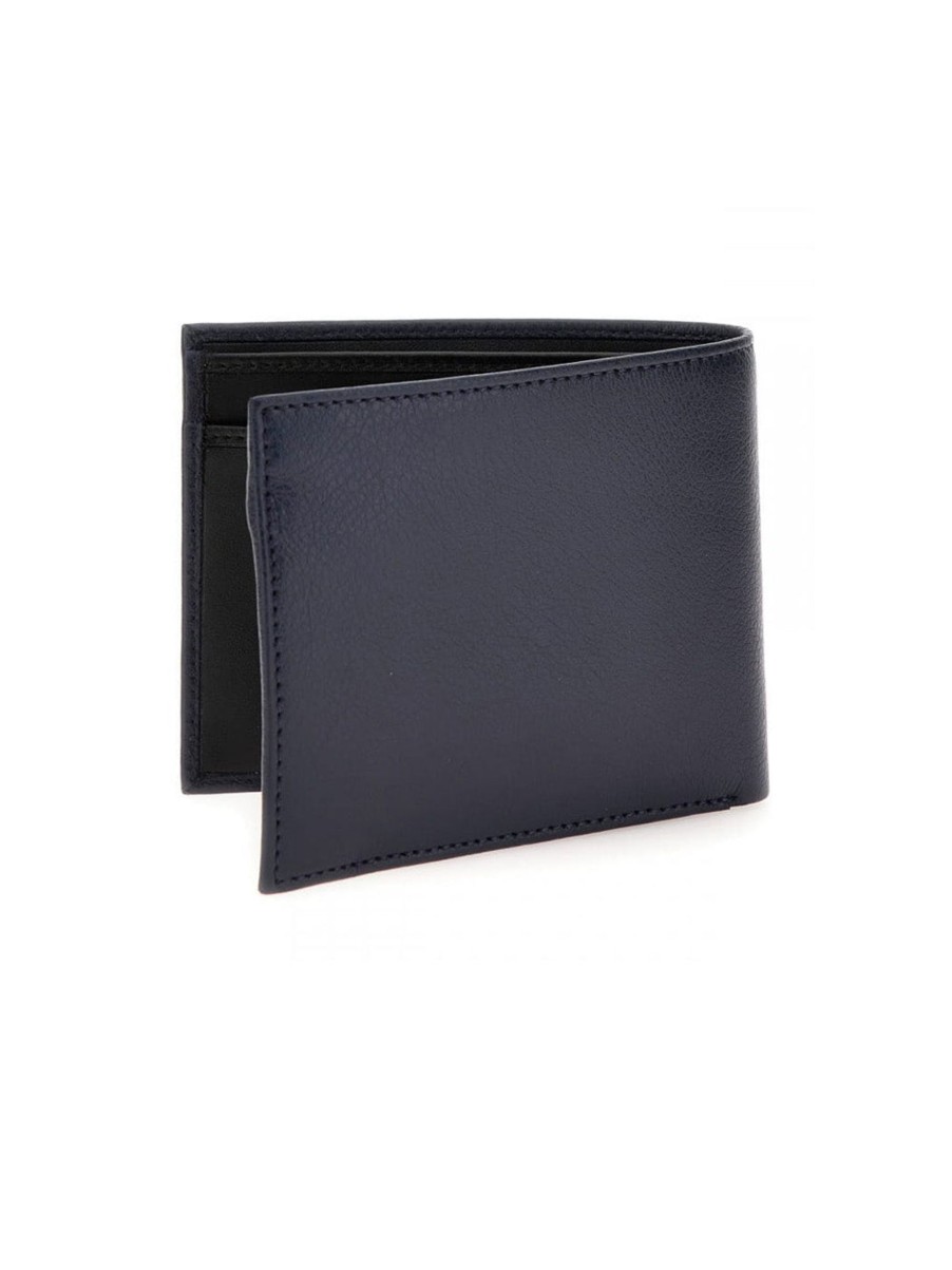 Uomo guess Portafogli | Fidenza Billfold W Coin Pocket - Dark Blue