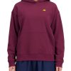 Donna new balance Felpe | Athletics French Teery Oversize - Nb Burgundy