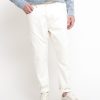 Uomo berna Pantaloni | Pantalone Carrot Rotture - Bianco