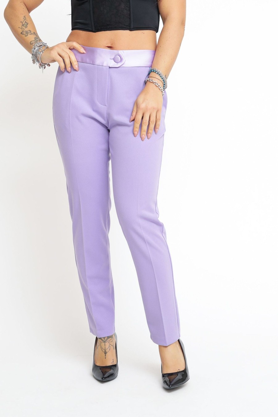 Donna Have One Pantaloni | Pantalone - Glicine