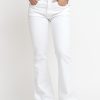 Donna susy mix Pantaloni | Pantalone Zampa Tinto Capo - Bianco