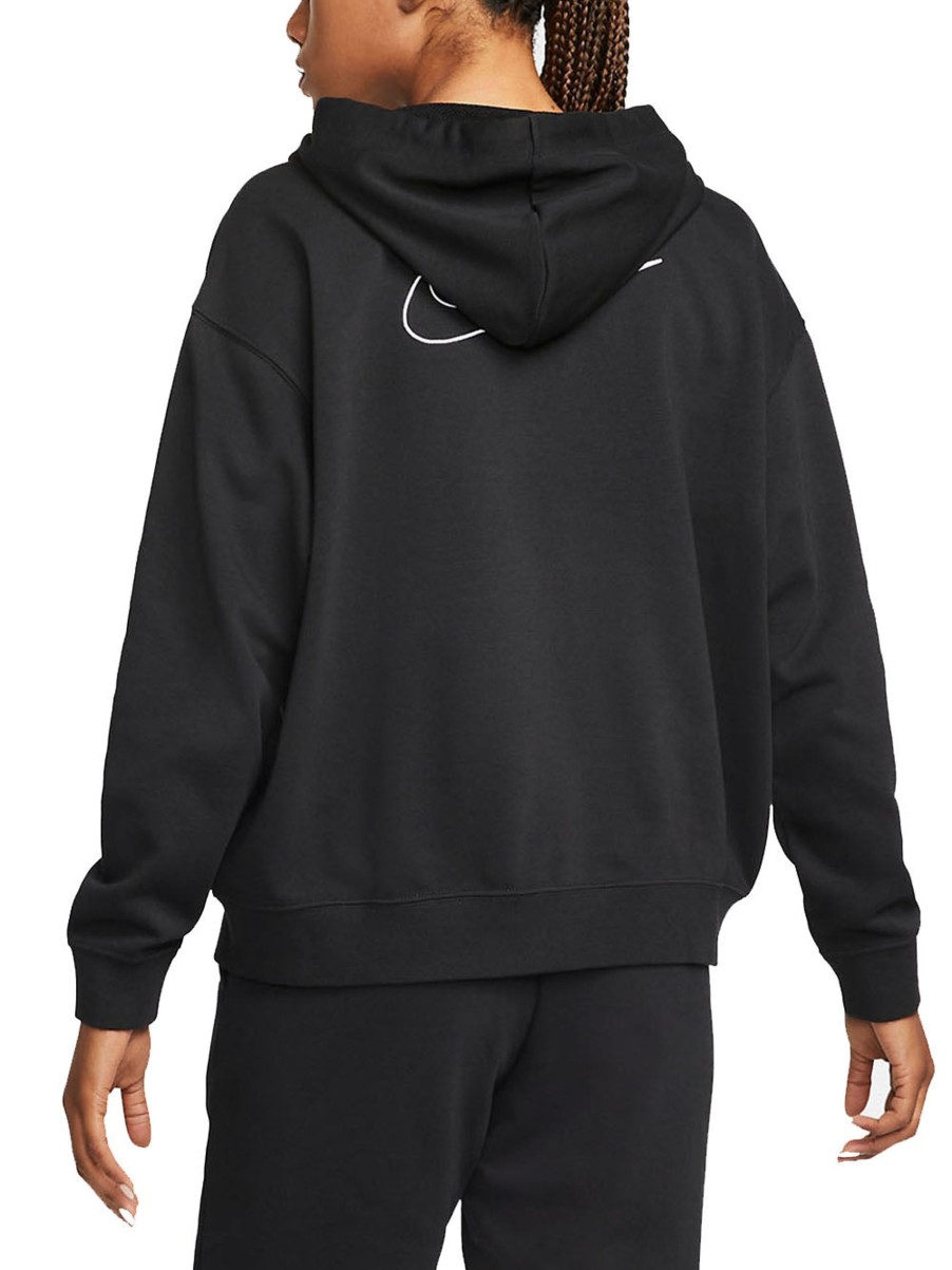 Uomo nike Felpe | Dri-Fit Get Fit Women'S Hoodie - Black