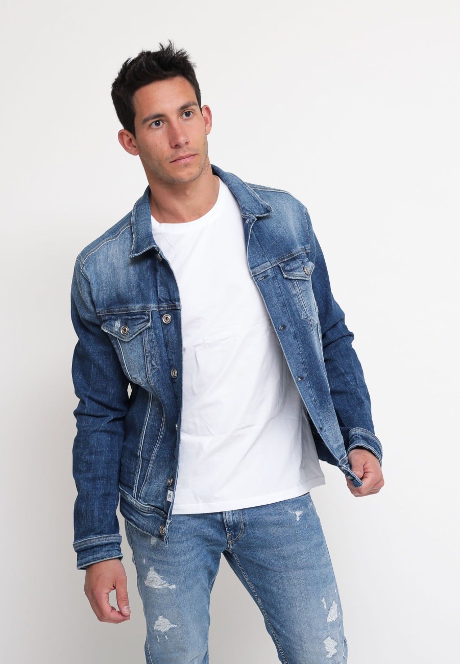 Uomo replay Giubbotti | Denim Jaket