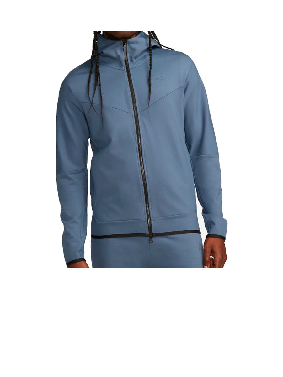 Uomo nike Felpe | Tech Essentials Men'S - Diffused Blue