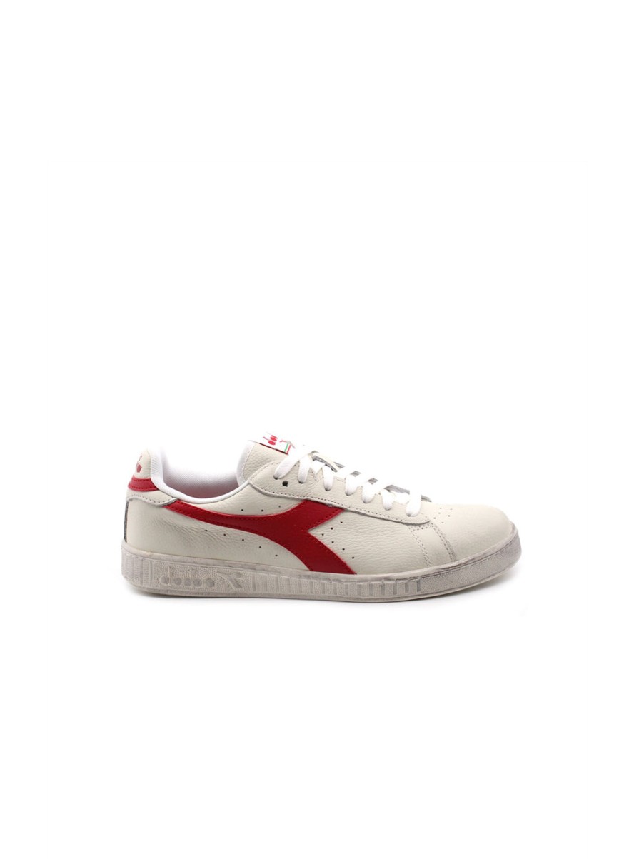 Scarpe diadora | Game L Low Waxed - White/Red Pepper