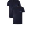 Uomo emporio armani underwear T-Shirt | 2Pack Crew Neck T-Shirt S/S - Marine