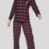 Donna Ralph Lauren Pigiami | Folded Brushed Pajama Set - 995