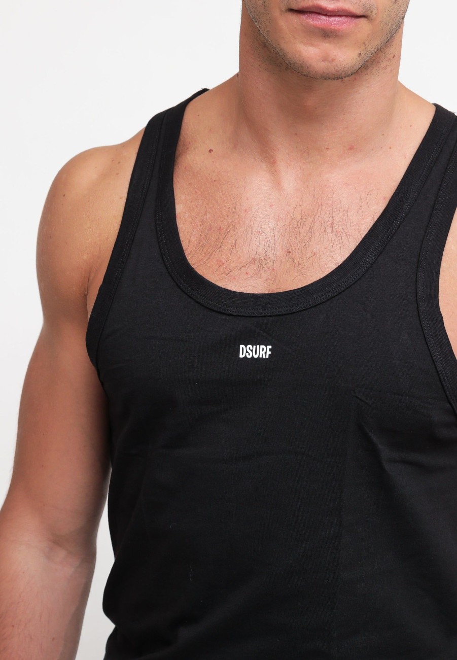 Uomo dsquared2 Canotte | Tank Top - Black