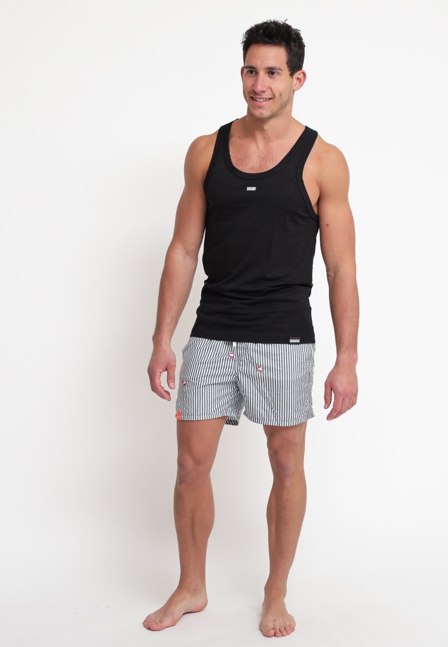 Uomo dsquared2 Canotte | Tank Top - Black