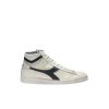 Scarpe diadora | Game L High Waxed - White/Blue Caspian Sea