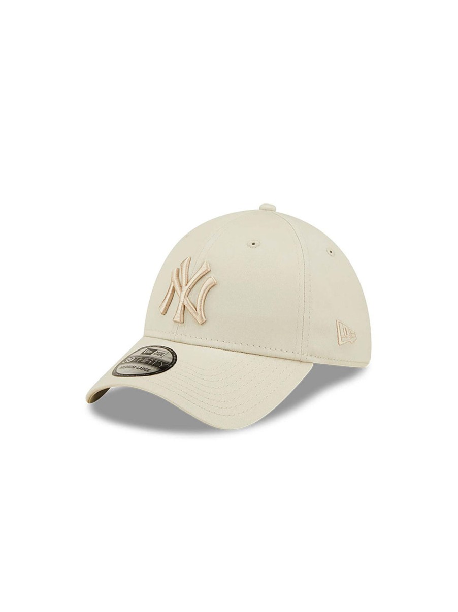 Uomo New Era Cappelli | Cappellino 39Thirty Stretch Fit New York Yankees League Essential - Panna