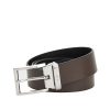 Uomo guess Cinture | Adjustable & Reversible Belt - Black Dark Brown