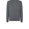 Uomo sun 68 Pullover | Round Double Rib - Grigio Scuro