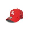 Uomo New Era Cappelli | Cappellino Trucker New York Yankees League Essential - Rosso