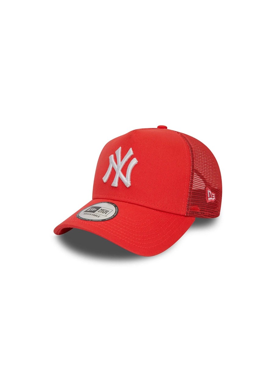 Uomo New Era Cappelli | Cappellino Trucker New York Yankees League Essential - Rosso