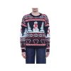 Donna berna Pullover | Maglione Pupazzo Di Neve - Multi