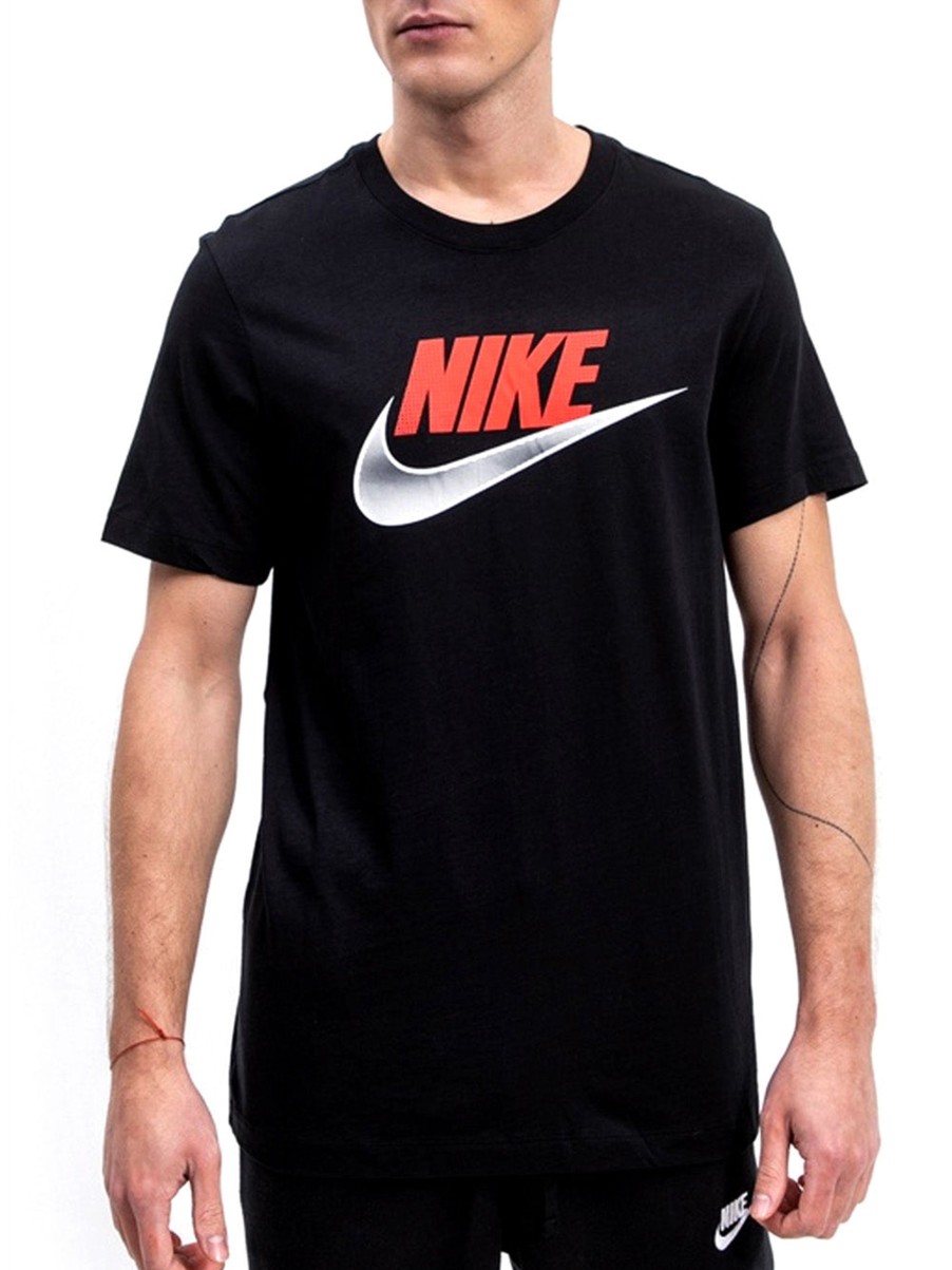 Uomo nike T-Shirt | Sportwear Men'S T-Shirt - Black