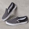 Scarpe vans | Classic Slip-On - Black/Pewter Checkerboard