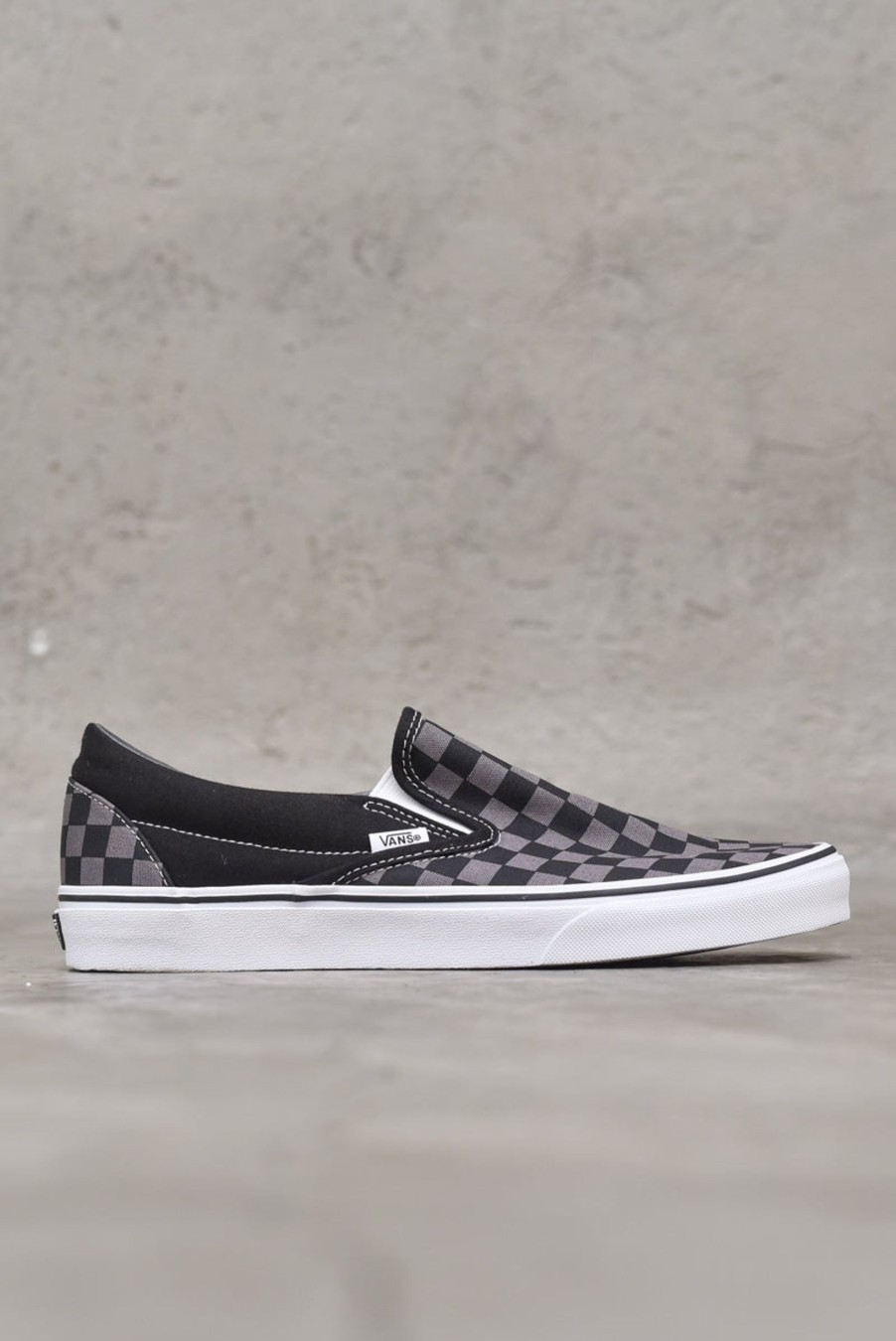 Scarpe vans | Classic Slip-On - Black/Pewter Checkerboard