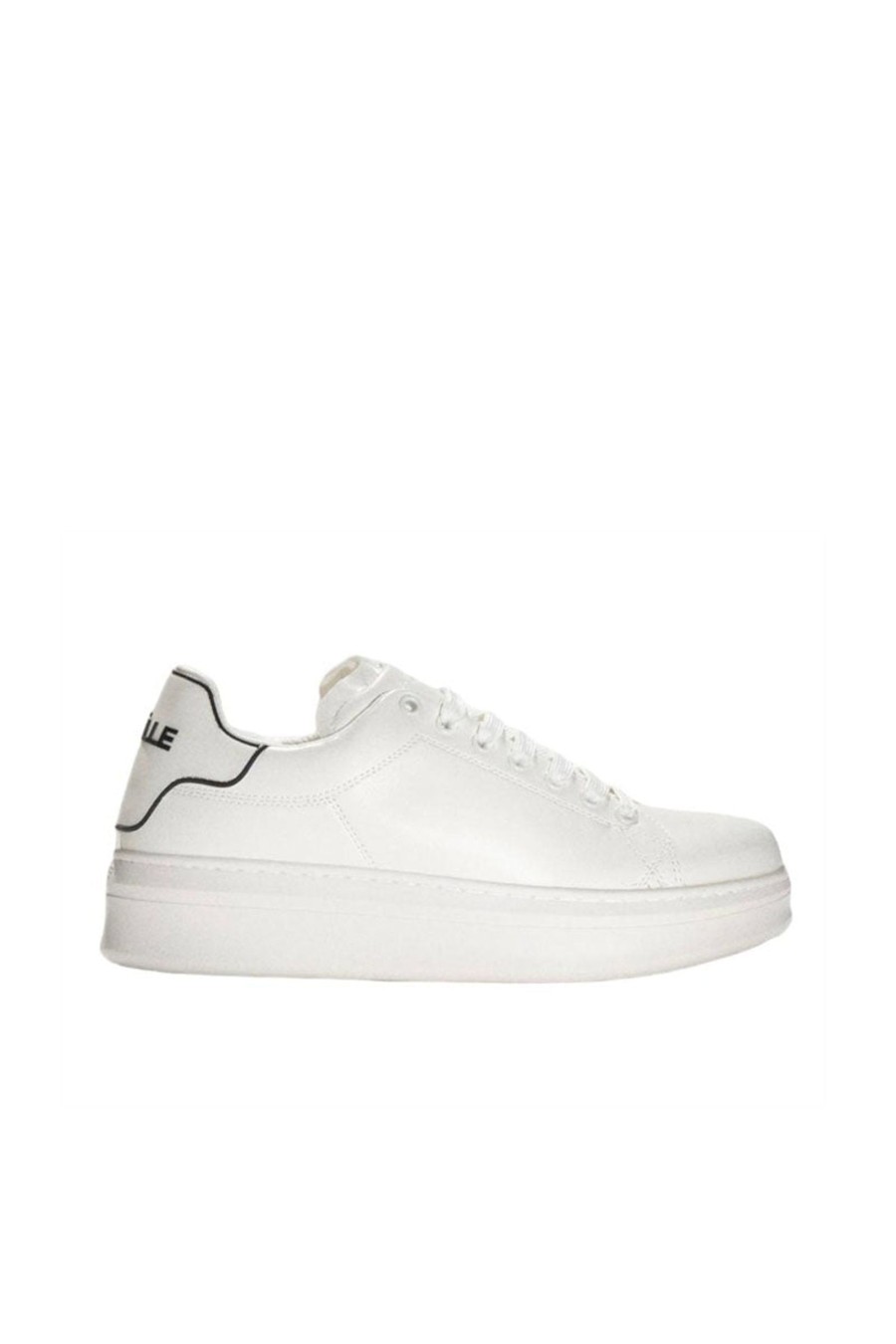 Scarpe gaelle paris | Sneakers Addict In Ecopelle Con Patch - Bianco