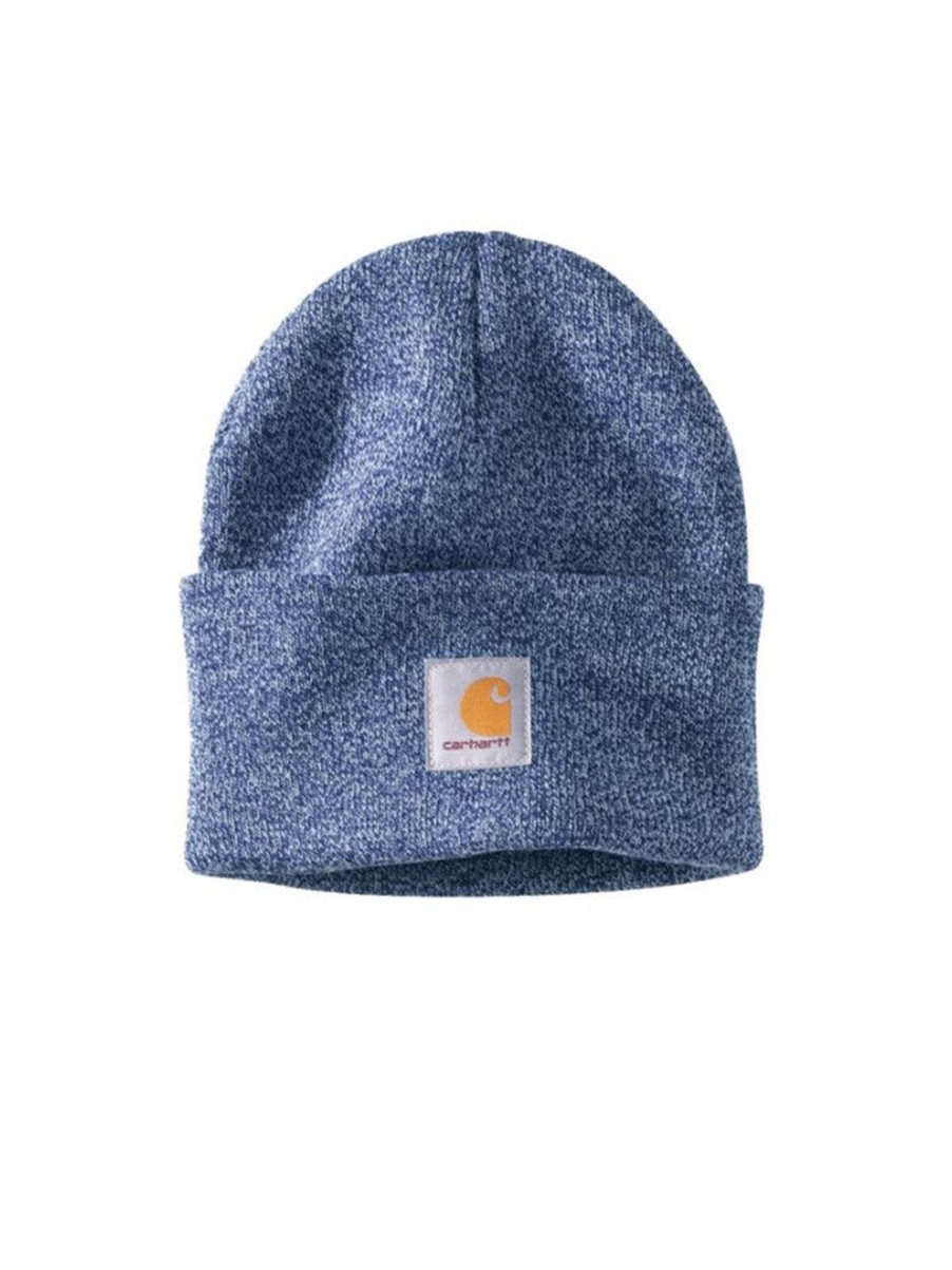 Uomo carhartt Cappelli | Acrylic Watch Hat - Scout Blue/Powder Blue Marl