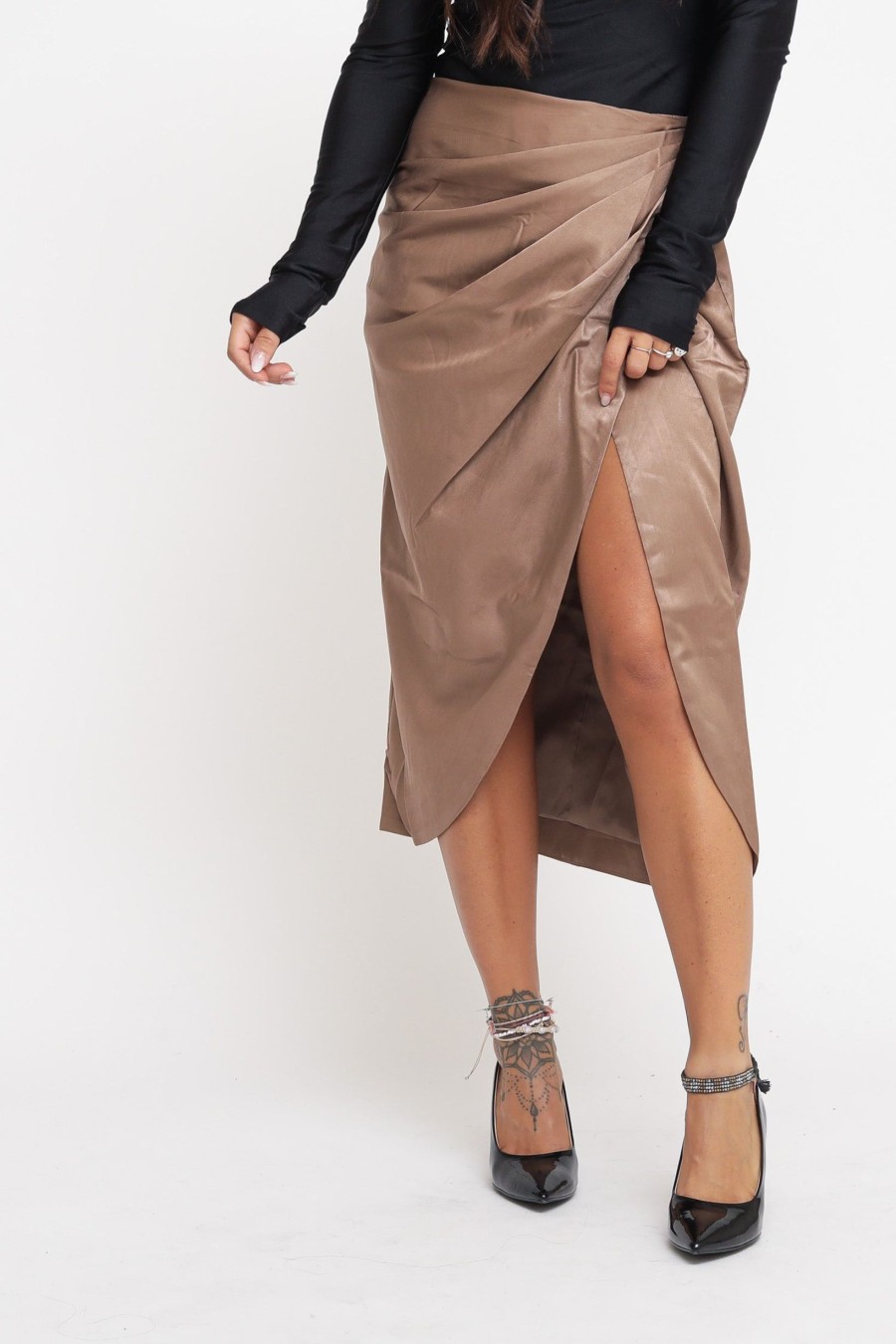 Donna glamorous Gonne | Ladies Skirt - Mushroom