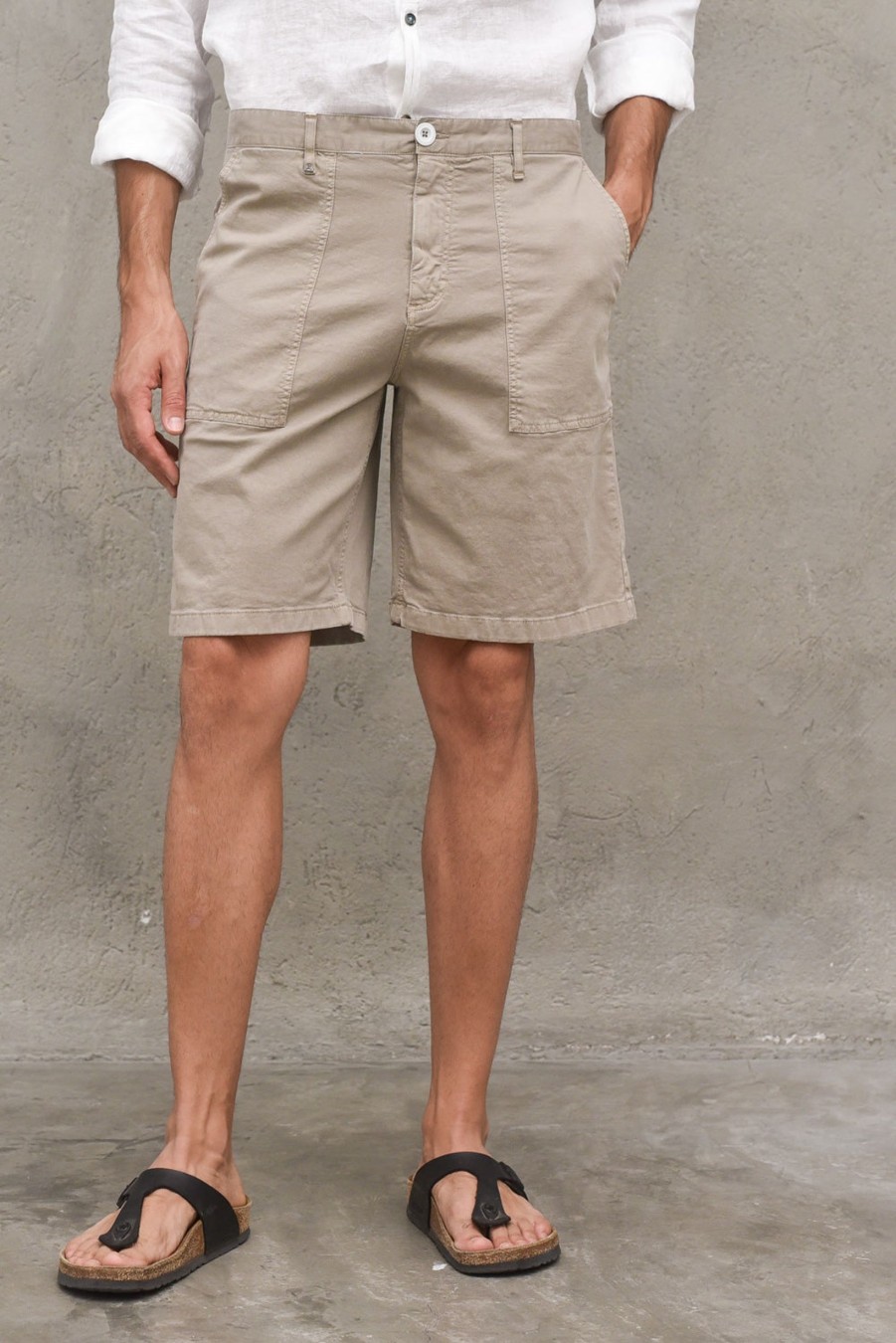 Uomo berna Shorts | Bermuda - Sabbia