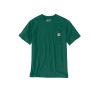 Uomo carhartt T-Shirt | Pocket Short Sleeve T-Shirt - North Woods Heather