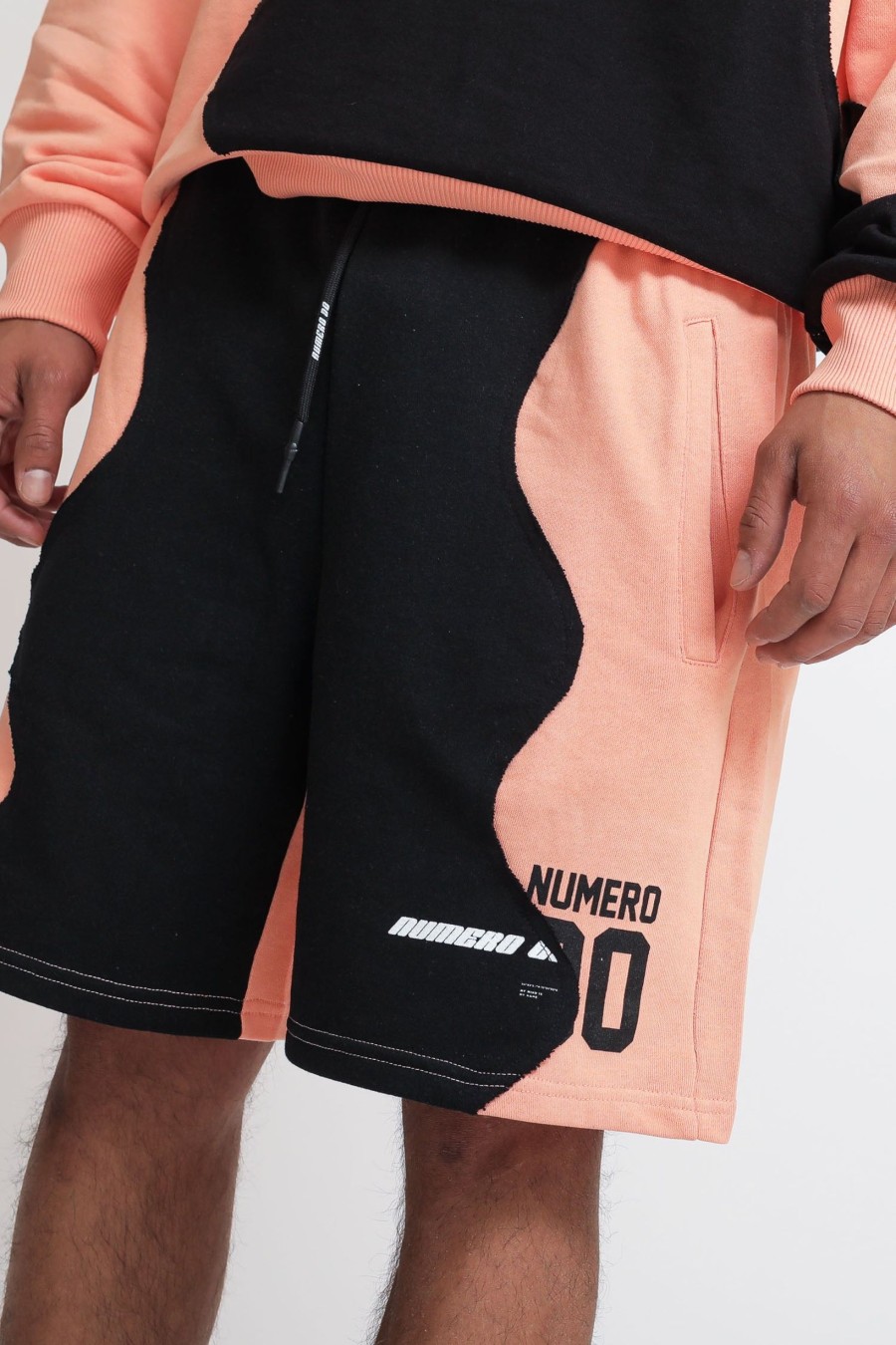 Uomo numero 00 Bermuda | Bermuda - Black Orange