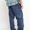 Uomo obey Pantaloni Jeans | Hardwork Carpenter Denim - Stonewash Indigo