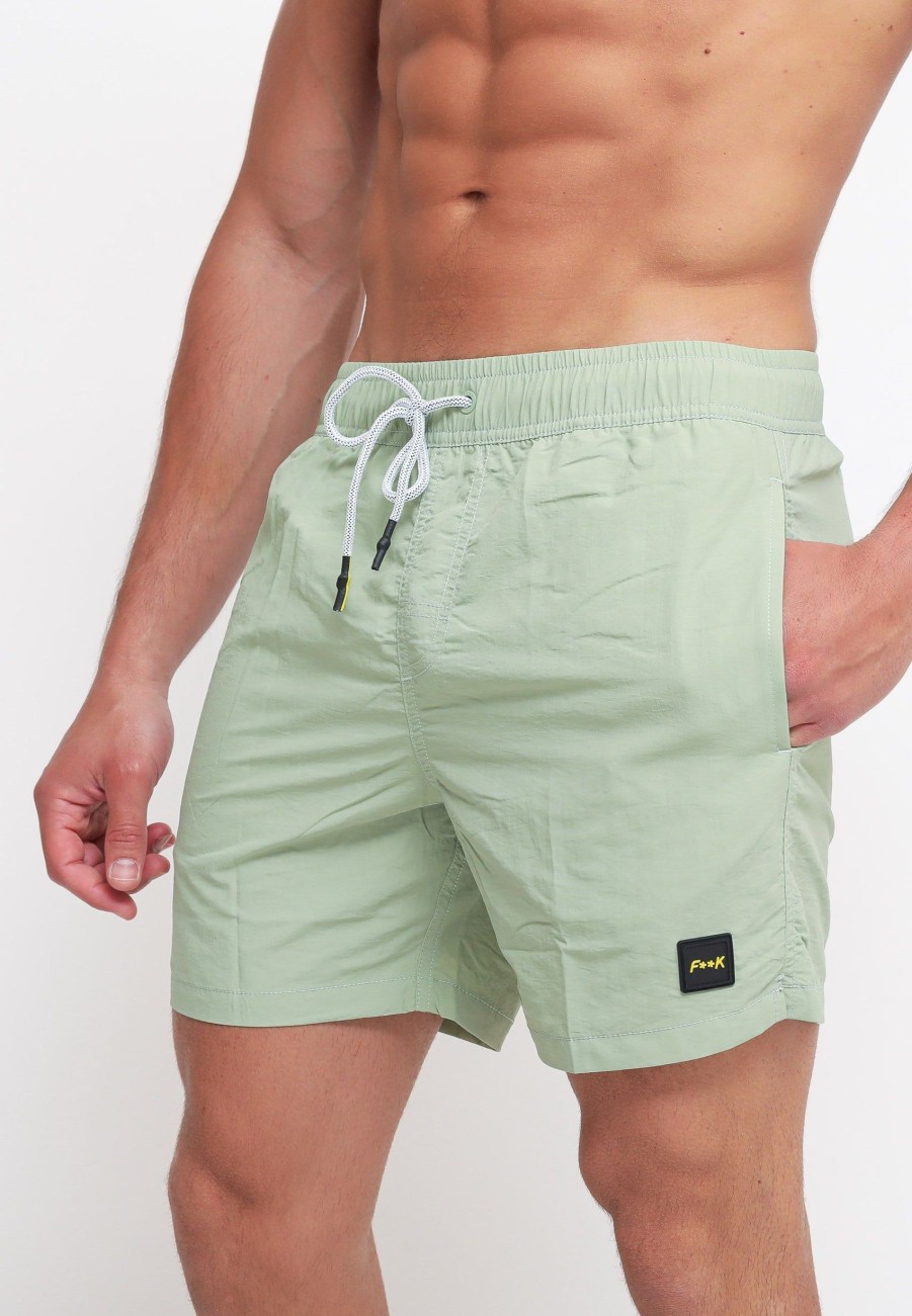 Uomo f**k project Boxer Da Mare | Short - Verde