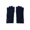 Uomo polo ralph lauren Guanti | Classic Cable Glove - Navy