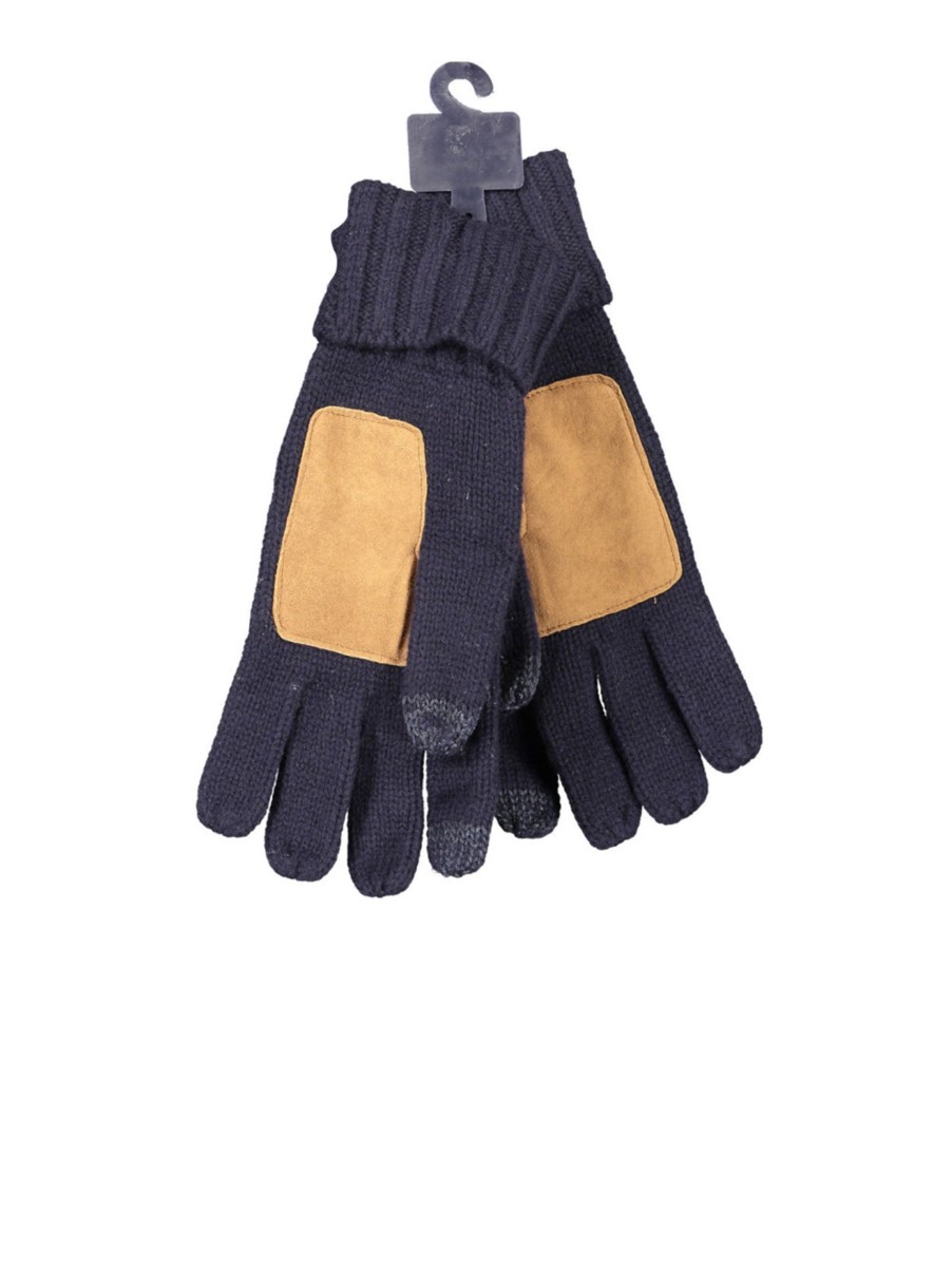 Uomo polo ralph lauren Guanti | Sig Merino Glove - Blue