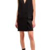 Donna vicolo Vestiti | Abito Gilet - Nero