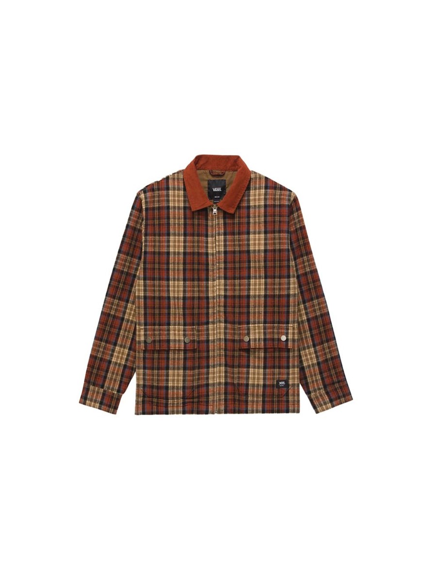 Uomo vans Camicie | Whitney Plaid J - Multi