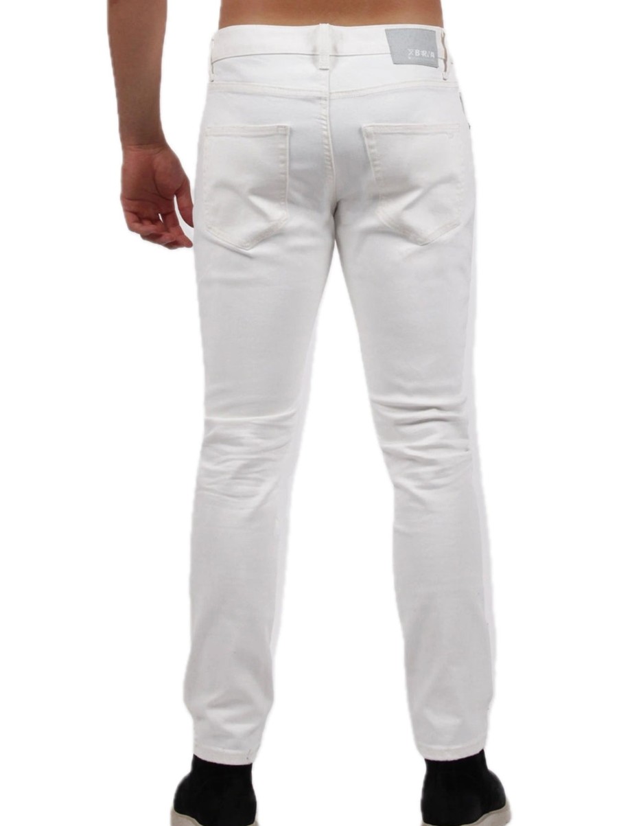 Uomo berna Pantaloni Jeans | M Jeans Uomo - Bianco