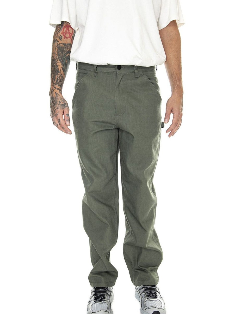 Uomo Caterpillar Pantaloni | Canvas Carpenter Pant - Beetle