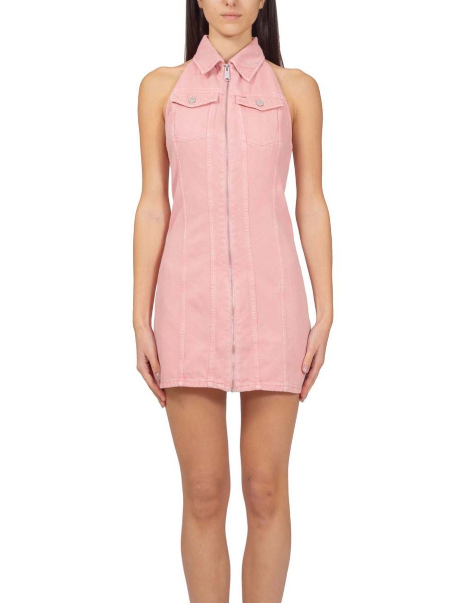 Donna tommy hilfiger Vestiti | Tjw Gd Open Back Mini Dress - Ballet Pink