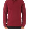 Uomo sun68 Polo | Polo Small Stripesel. L/S - Rosso