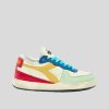 Scarpe diadora heritage | Mi Basket Row Cut - Winter White Chili Pepper