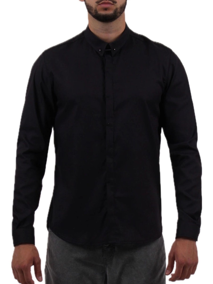 Uomo berna Camicie | Camicia - Nero