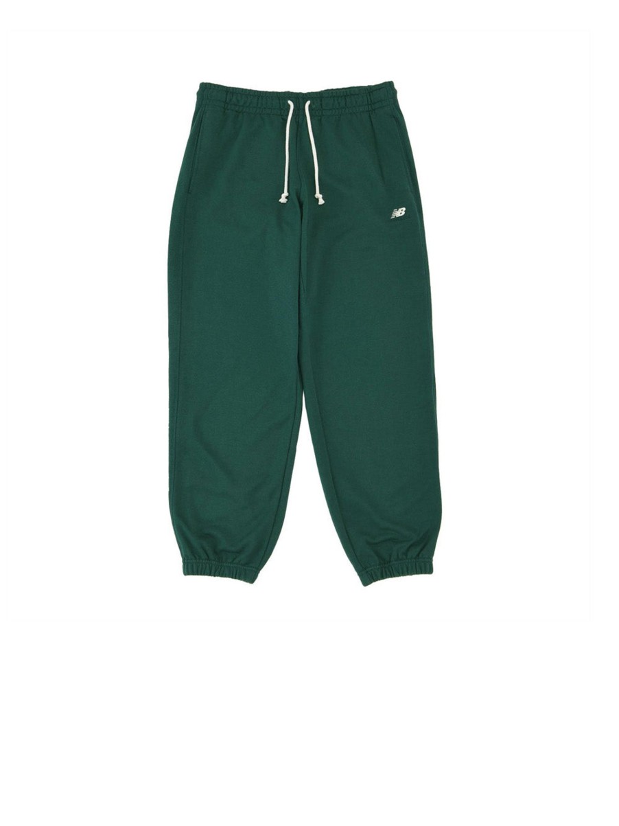 Uomo new balance Pantaloni Felpa | Athletics Remastered French - Deep Forest