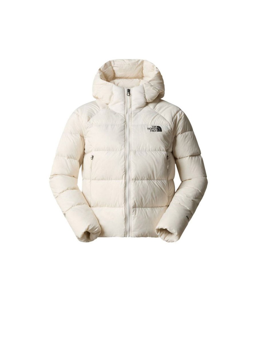 Donna the north face Giubbotti | W Hyalite Down Hoodie - Eu Gardenia White