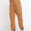 Donna Hinnominate Pantaloni Felpa | Pantalone In Felpa Con Stampa - Beige Nocciola